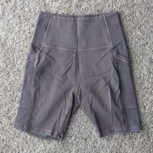Aerie OG High Rise Ribbed Biker Short